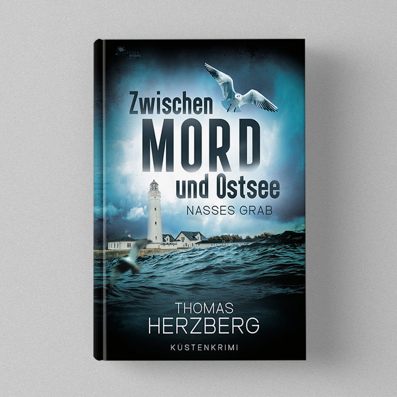 Buchcover Design Thomas Herzberg - Zwischen Mord und Ostsee - Nasses Grab